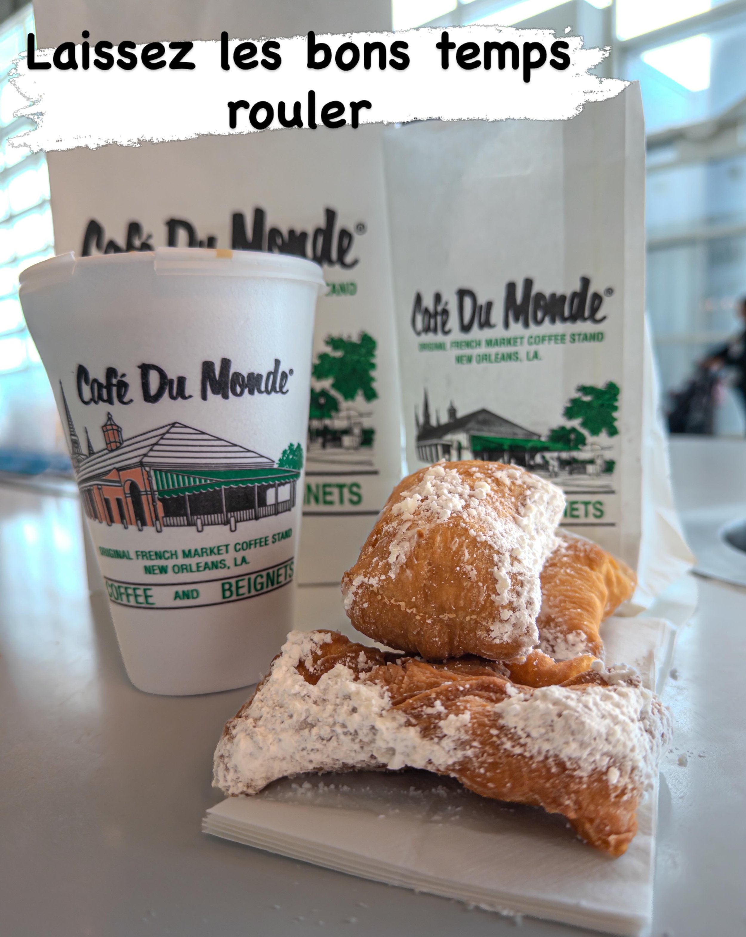 If you know what it means to miss New Orleans, @cafedumonde has you covered (in powdered sugar)