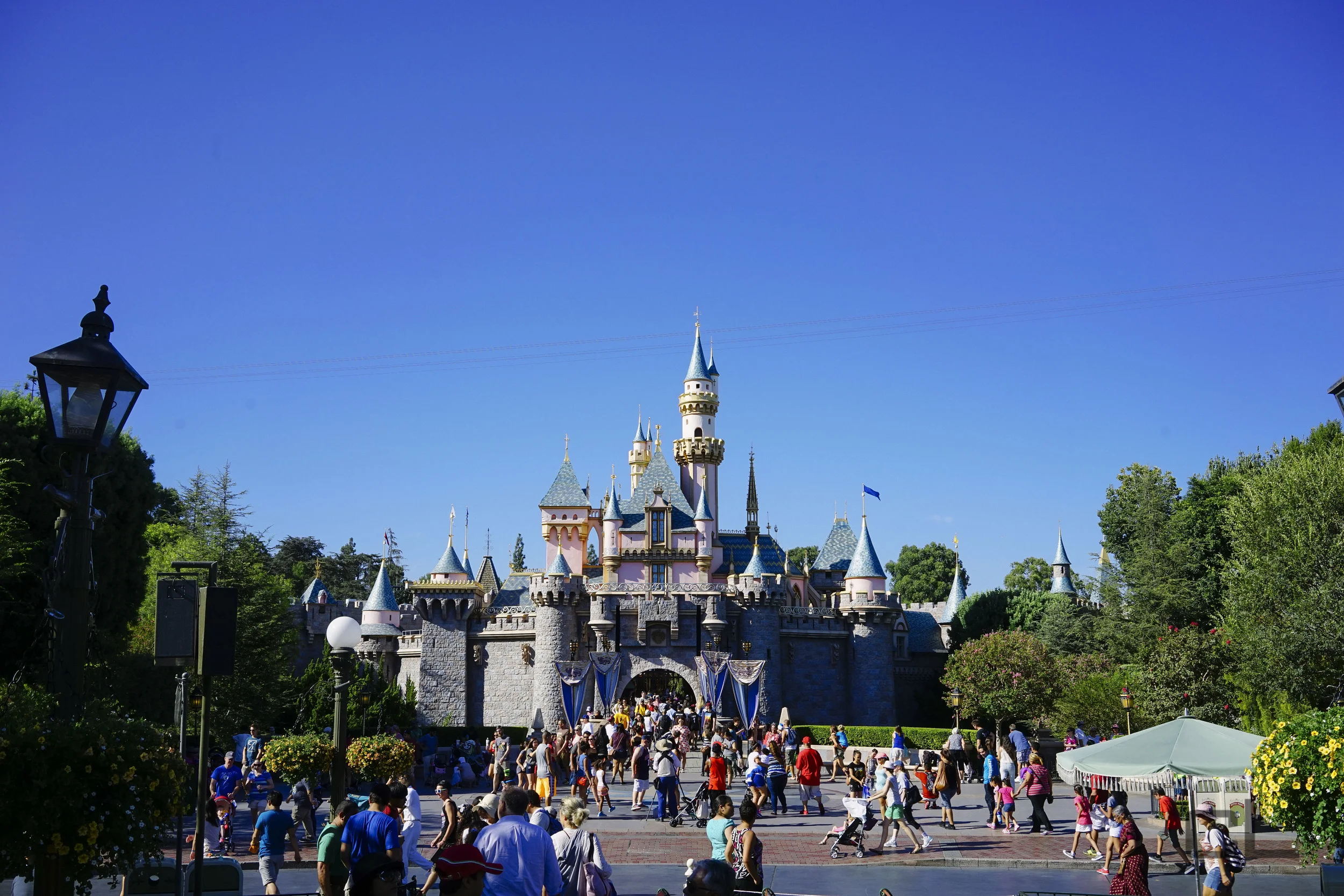 There's just something about Sleep Beauty's Castle