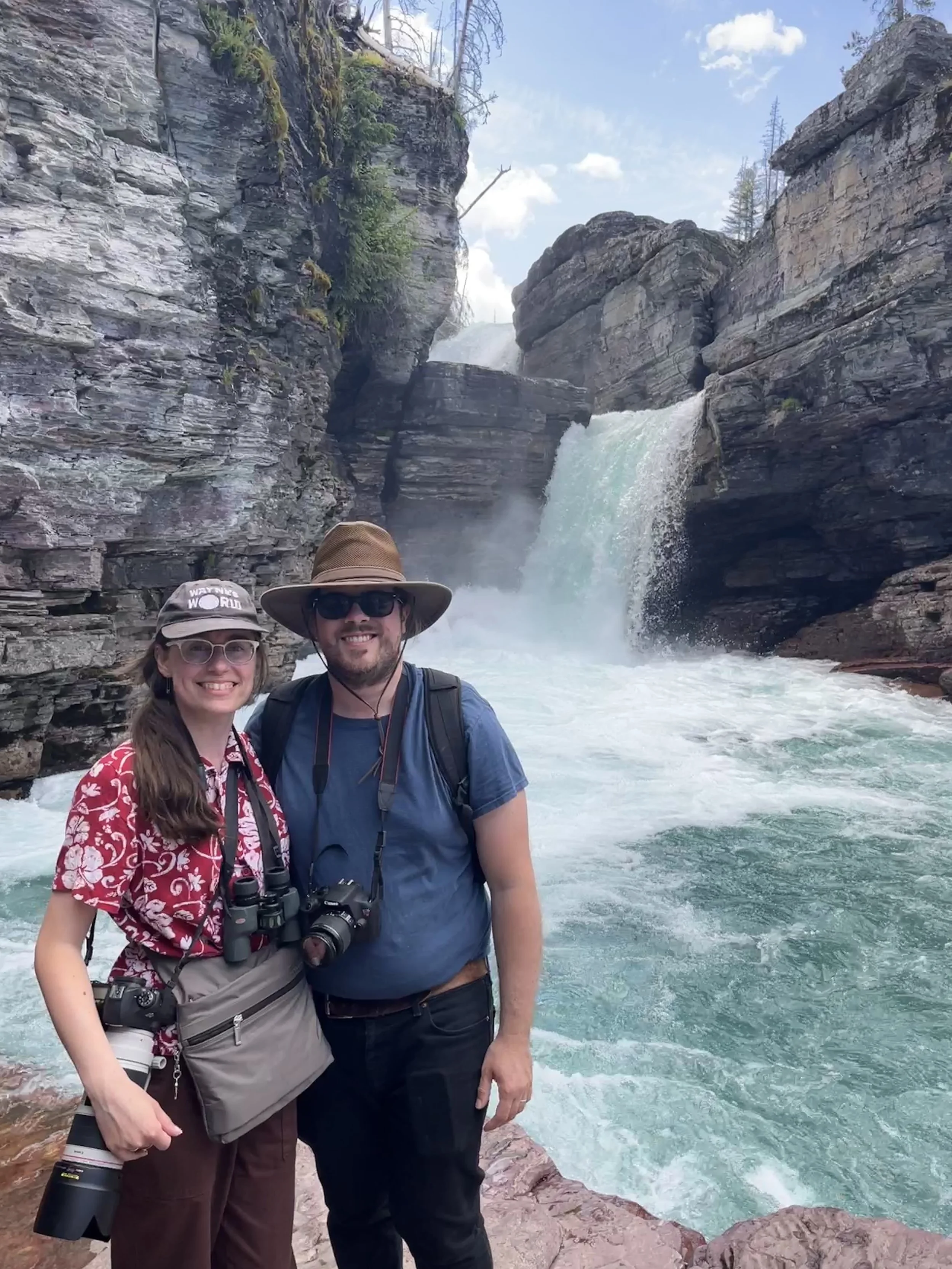  St Mary’s Falls, Glacier National Park 