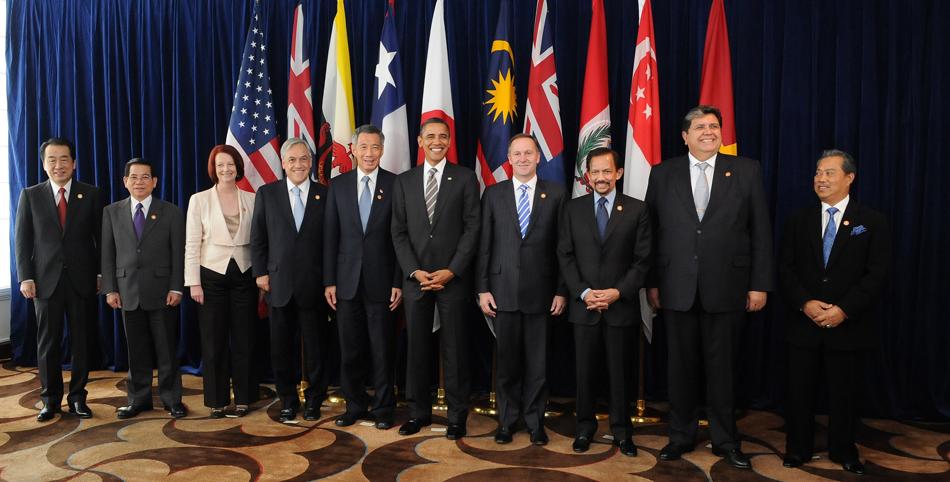 Leaders of the TPP Member States - Image via commons.wikimedia.org