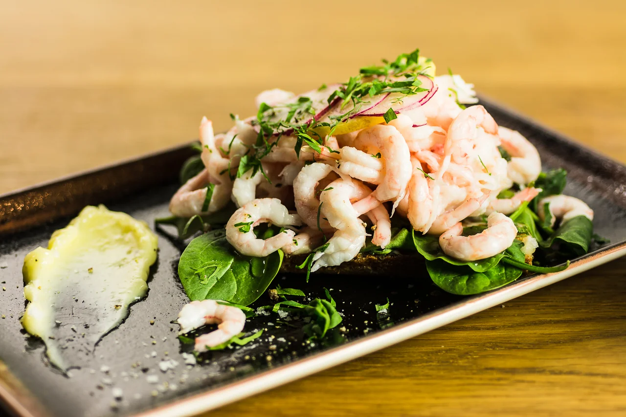 Rekesmørbrød.&nbsp;&nbsp;Foto: Bjørn Joachimsen/Lundblad.