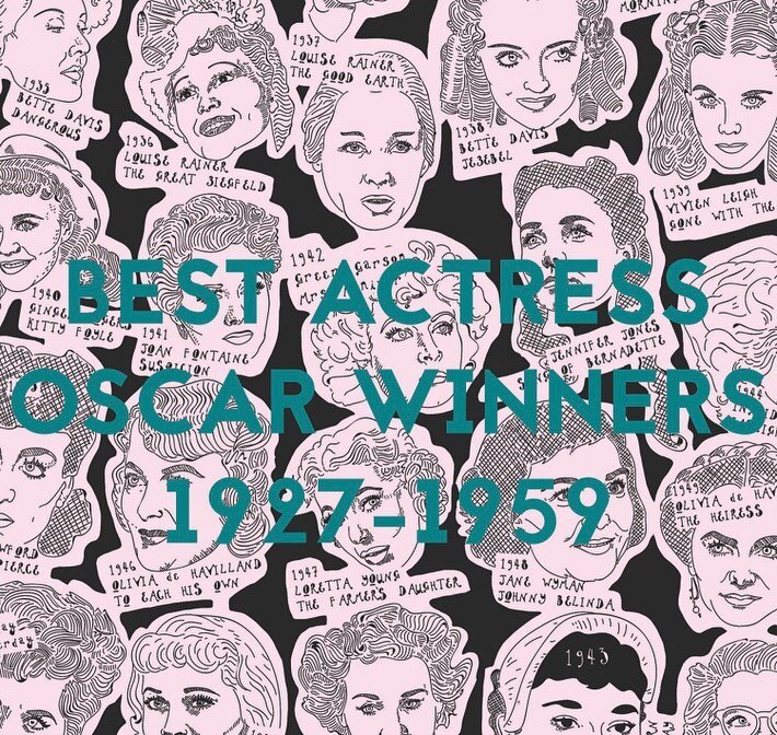 Illustrated Best Actress Oscar winners 1927-1959
Poster prints available from my #etsyshop

.
.
.
.

 .
.
.

#oscar #bestactress  #actor #film #movie #filmography #illustration #print #art #artwork  #drawing #drawings #portrait #sketches #sketch #ill