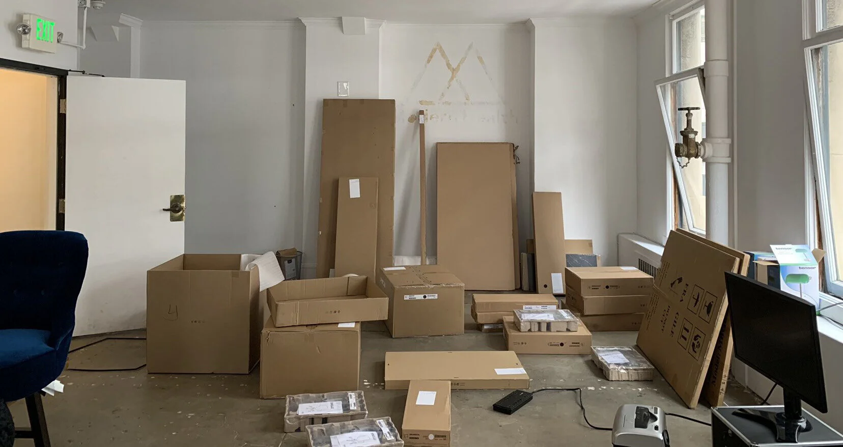 Hatch's First Office