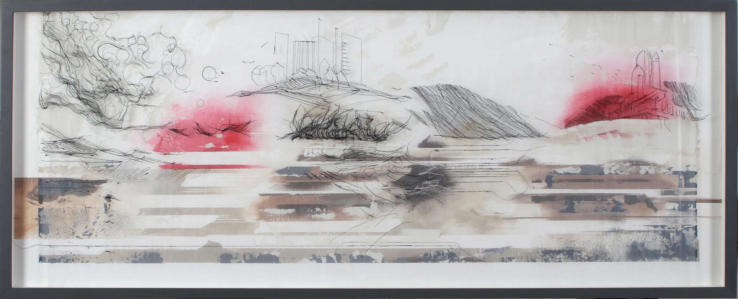 Glow of land and cloud, history deconstructed