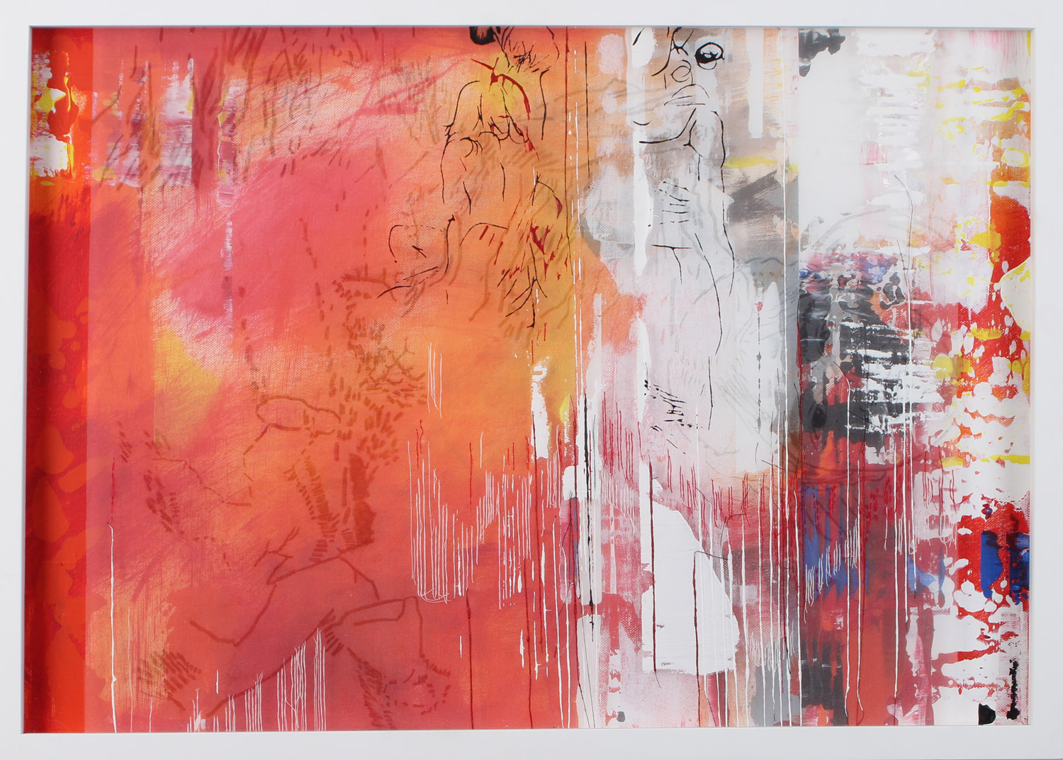 Red hot image flickers