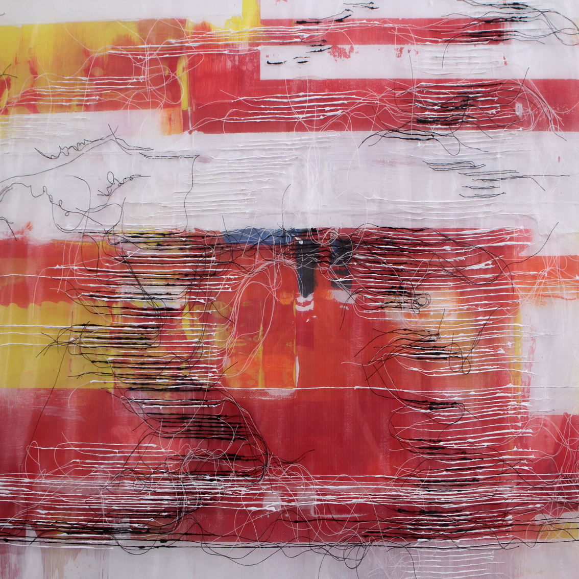 Waves of change and light, detail