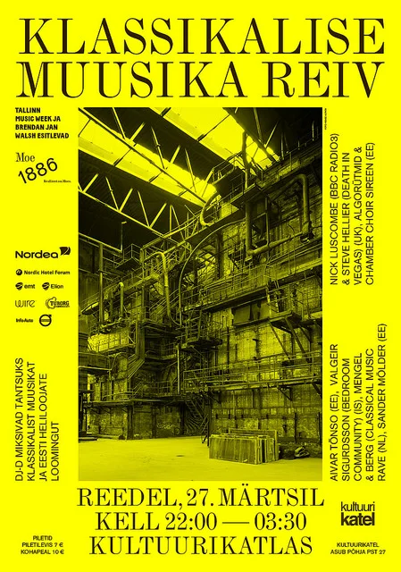 First ever Classical Music Rave of the Nordic Countries to happen at TALLINN MUSIC WEEK