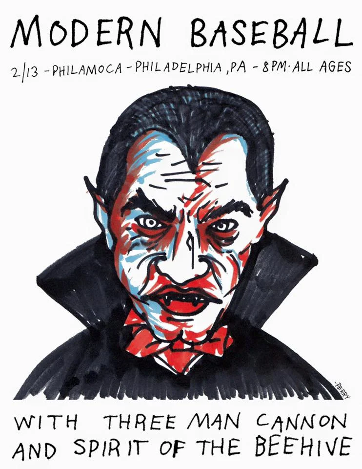 The Spirit of the Beehive will be playing with @modernbaseballbandpa and @threemancannon at PhilaMOCA in Philadelphia on Saturday February 13th. Tickets are already sold out.