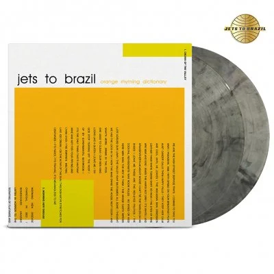 Orange Rhyming Dictionary 2xLP (Clear/Black)