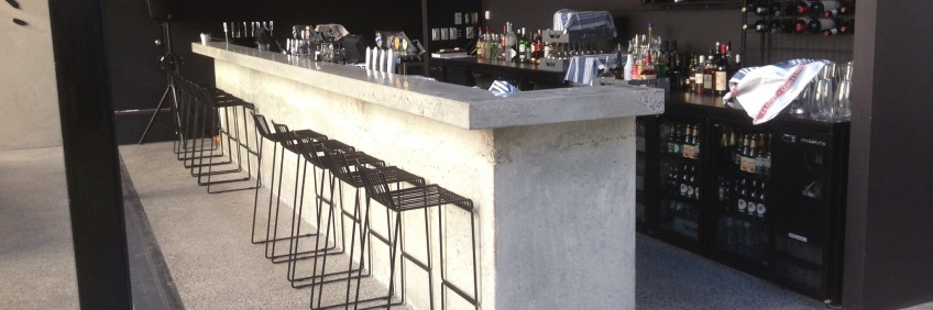 Polished Concrete Benchtop: The Gallery