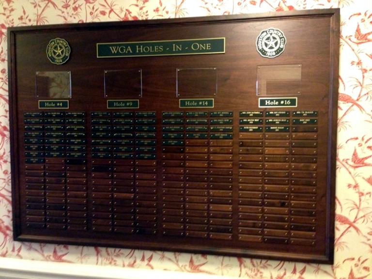 Hole-In-One plaque - Houston Country Club.jpg