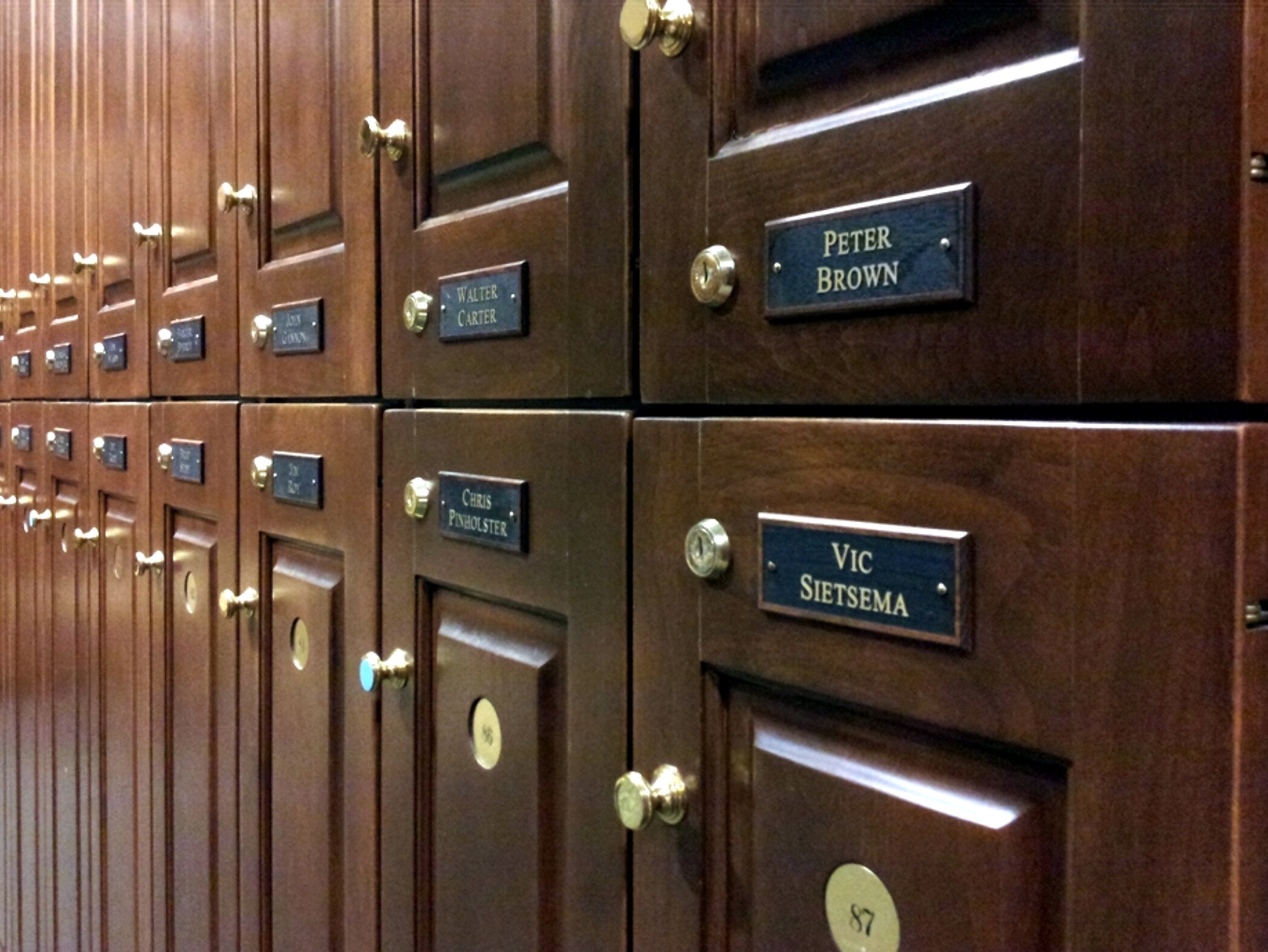 Locker Plates &amp; Signage