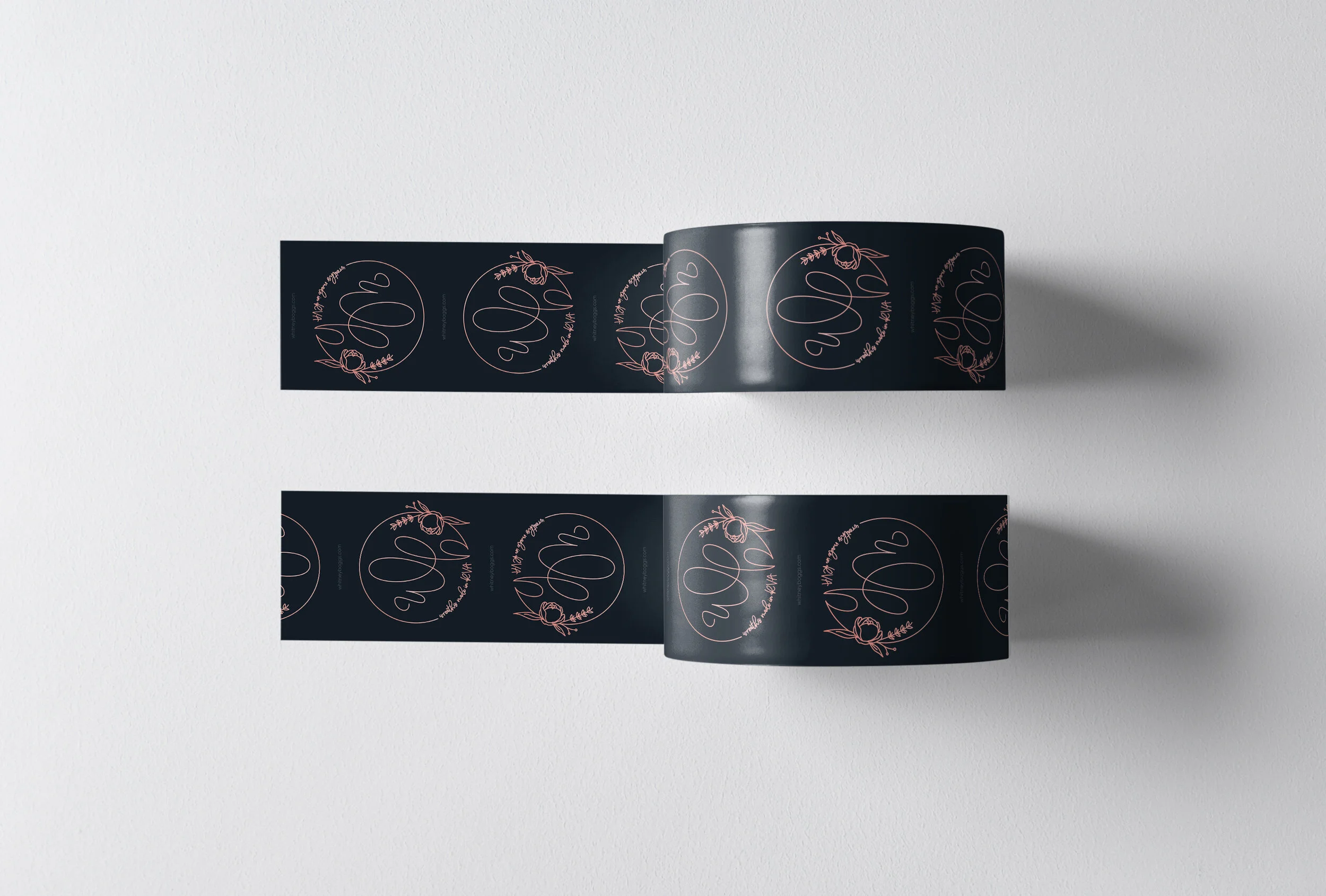 custom tape with logo