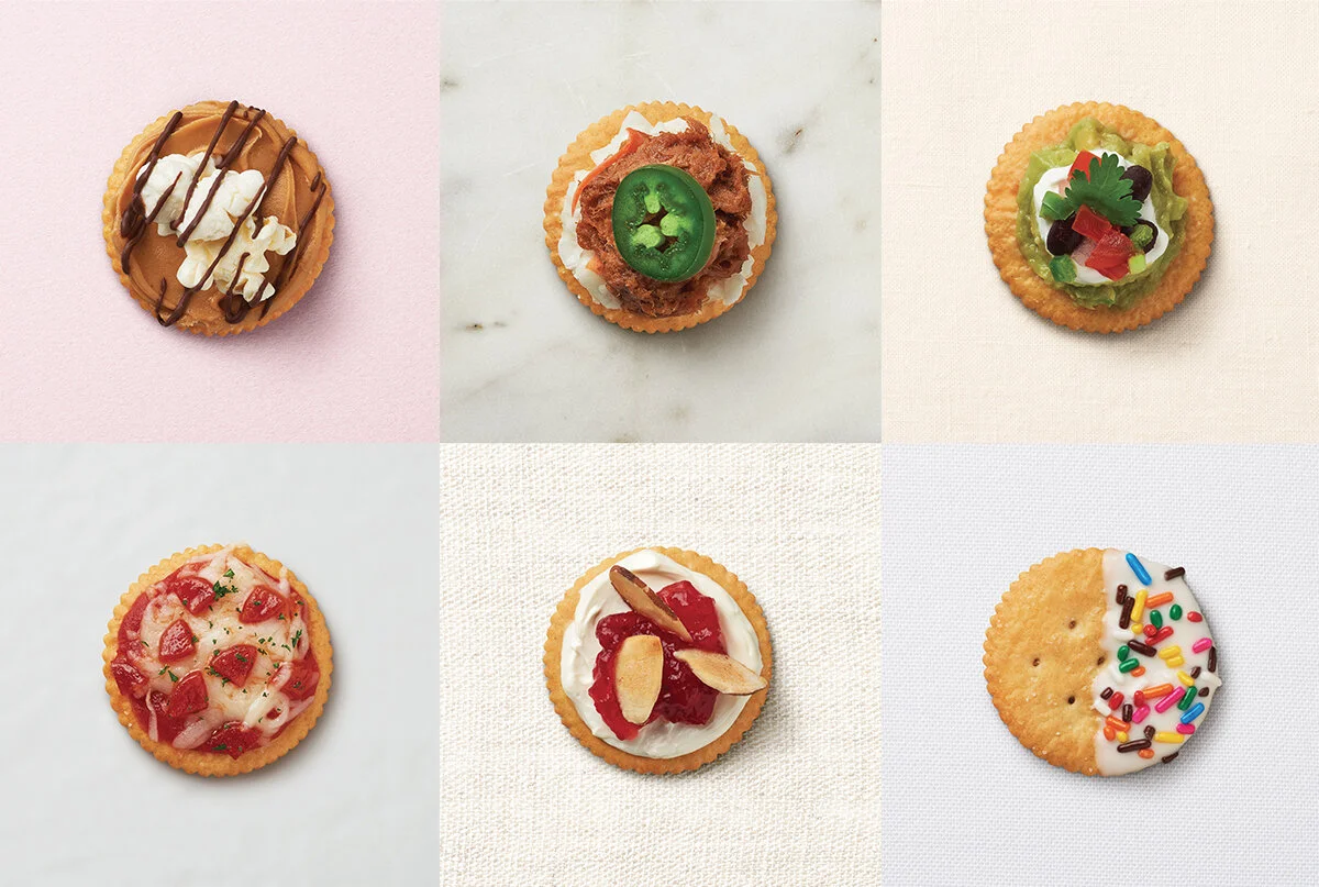 art direction and photoshoot for the new design for the back of the ritz box.