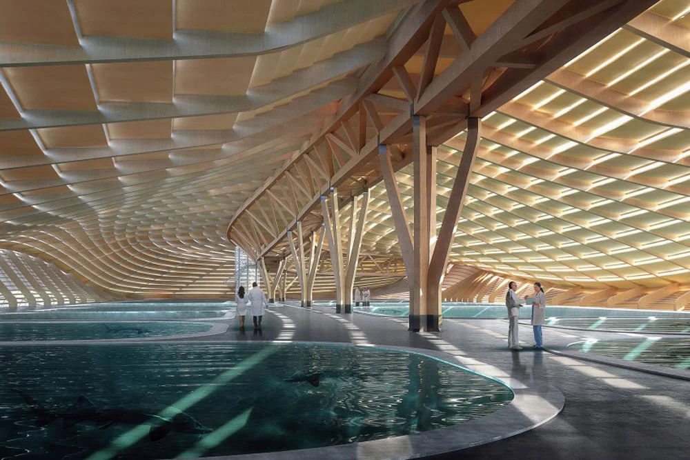 Yangtze River Estuary Chinese Sturgeon Nature Preserve, Ennead Architects