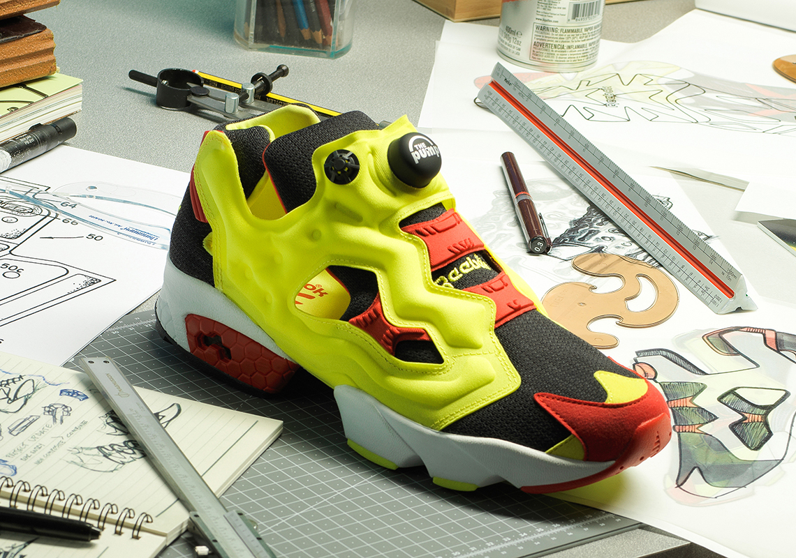 reebok instapump fury anniversary fashion sneakers