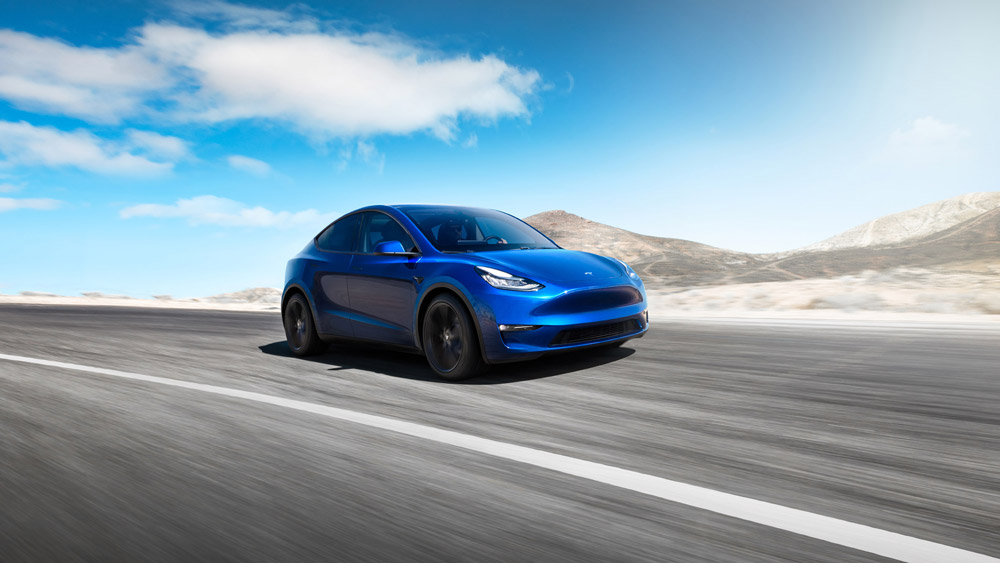 Tesla Model Y SUV Elon Musk Electric Car
