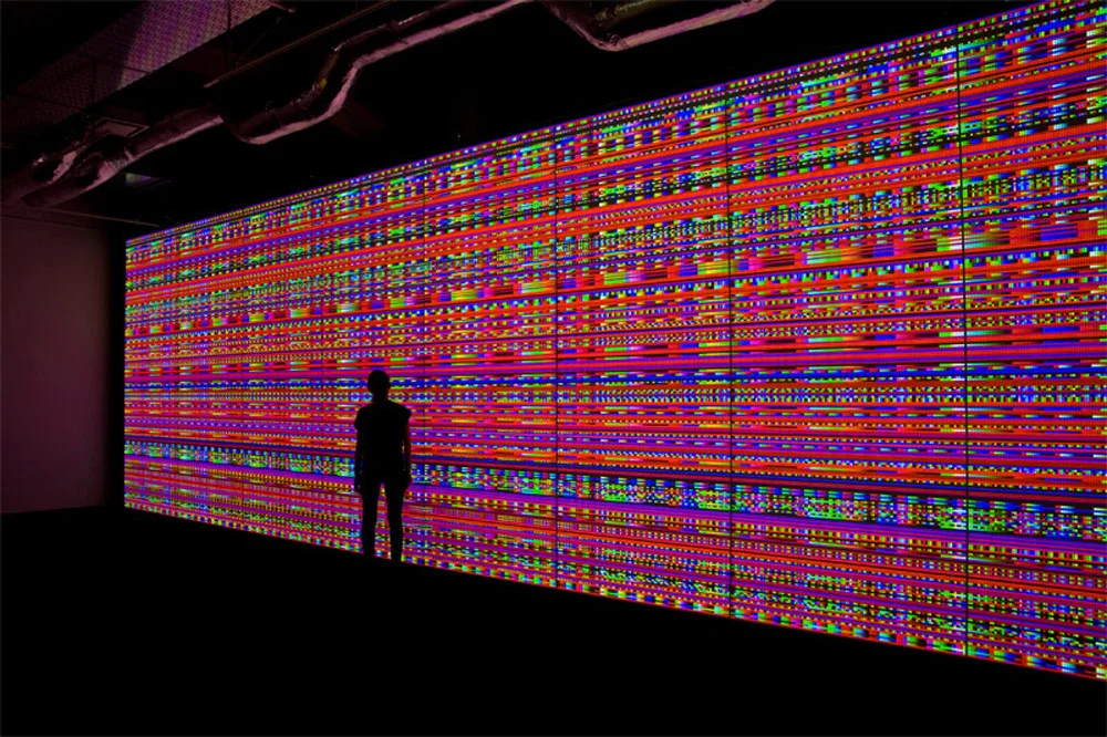 the indivisible ( prototype no.1 ), installation / TodaysArt 2015, T-Art Gallery, Tokyo, Japan / image courtesy of artist, © Norimichi Hirakawa