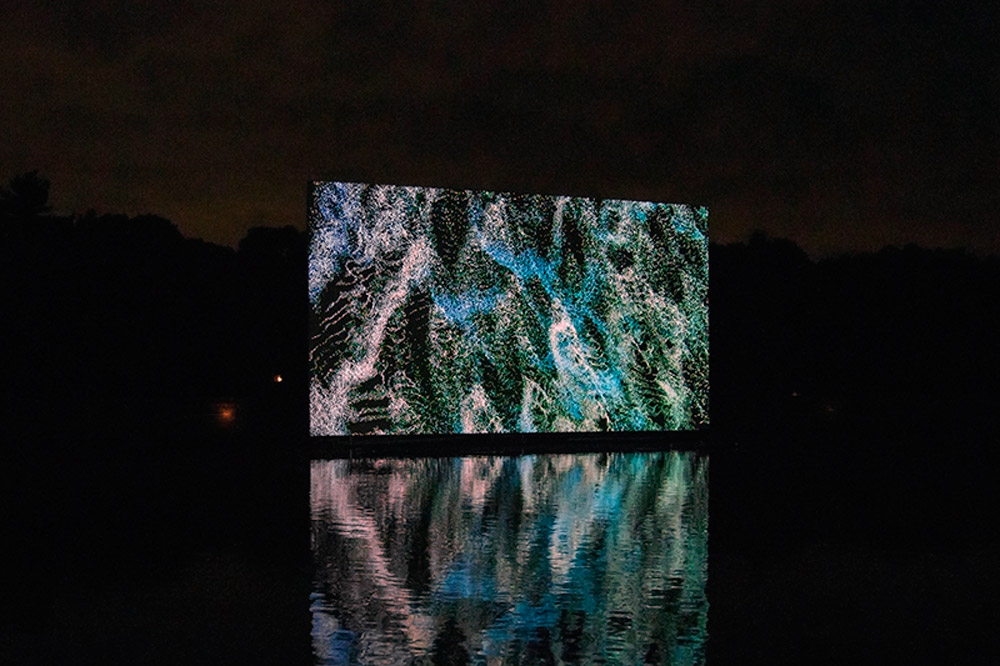 datum, audiovisual installation / 2016, Toyota Municipal Museum of Art, Toyota, Japan / image courtesy of artist, © Norimichi Hirakawa