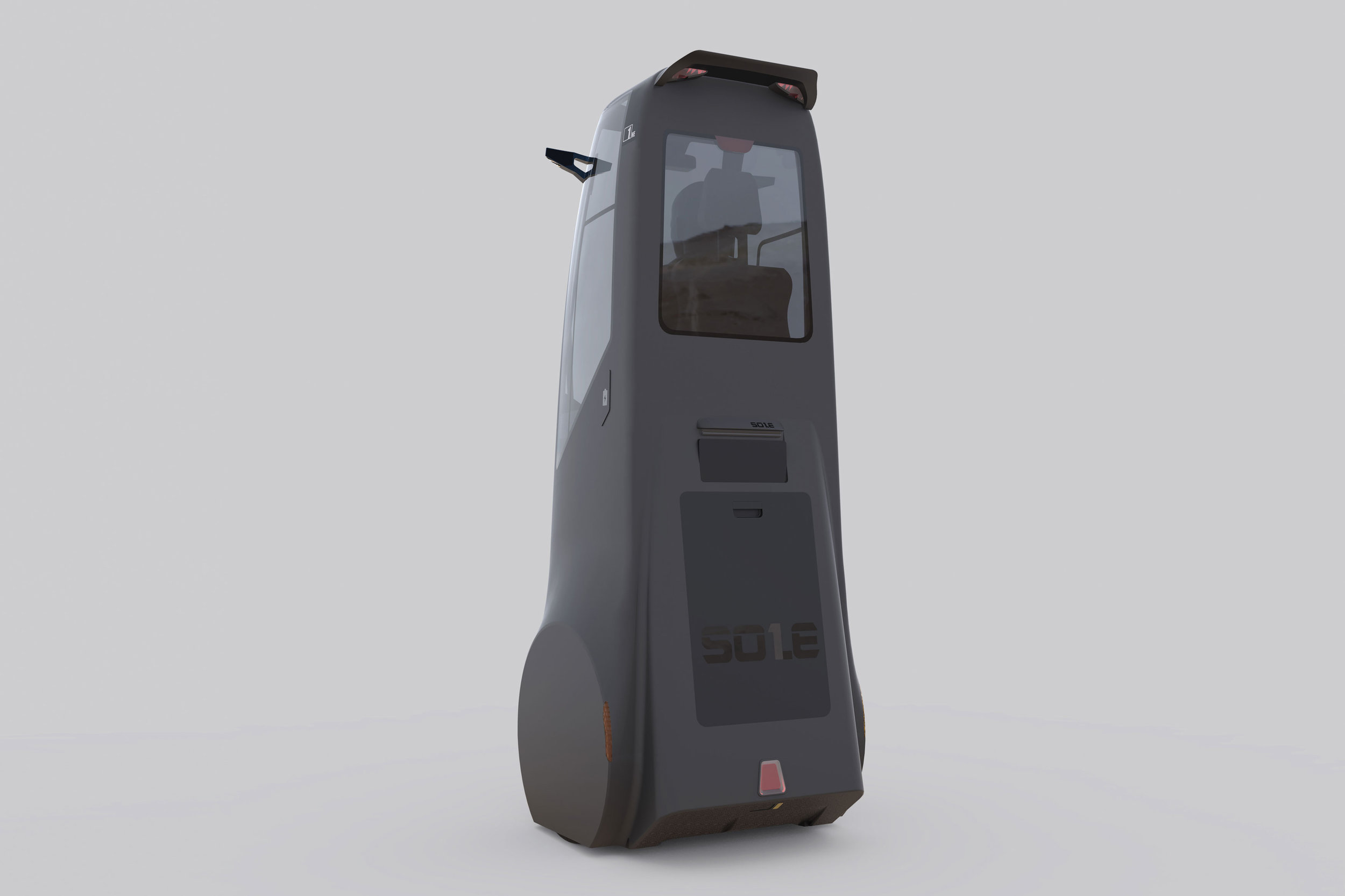 SOLE: THE VERTICAL AUTOMOBILE WINNER OF THE RED DOT DESIGN AWARD