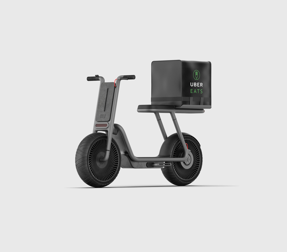 Miio Studio's AIRA Is A Sustainable Electric Food Delivery Scooter