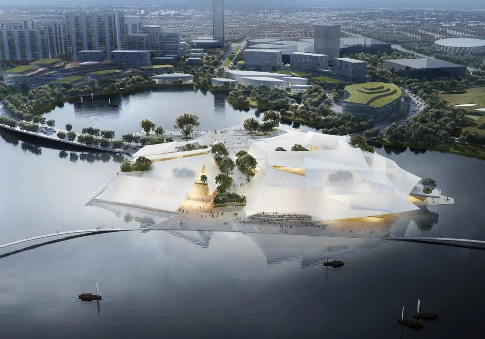 MAD Architects Yiwu Grand Theater