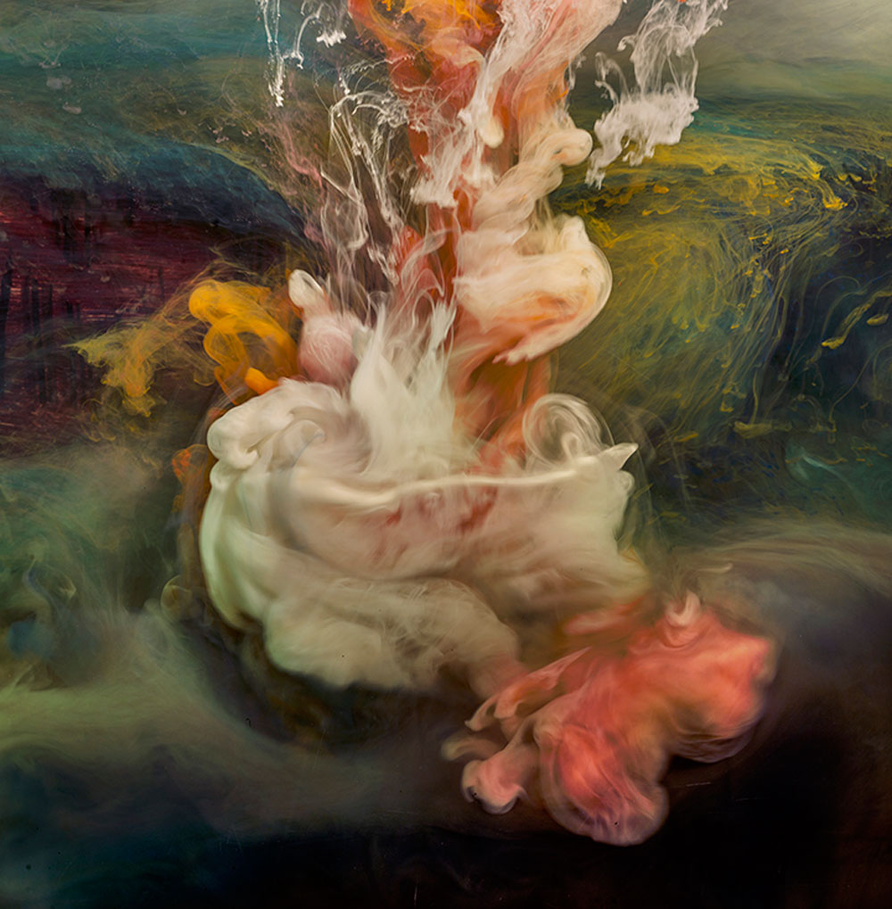 Kim Keever Materializes Dreams With Subaquatic Clouds Of Paint