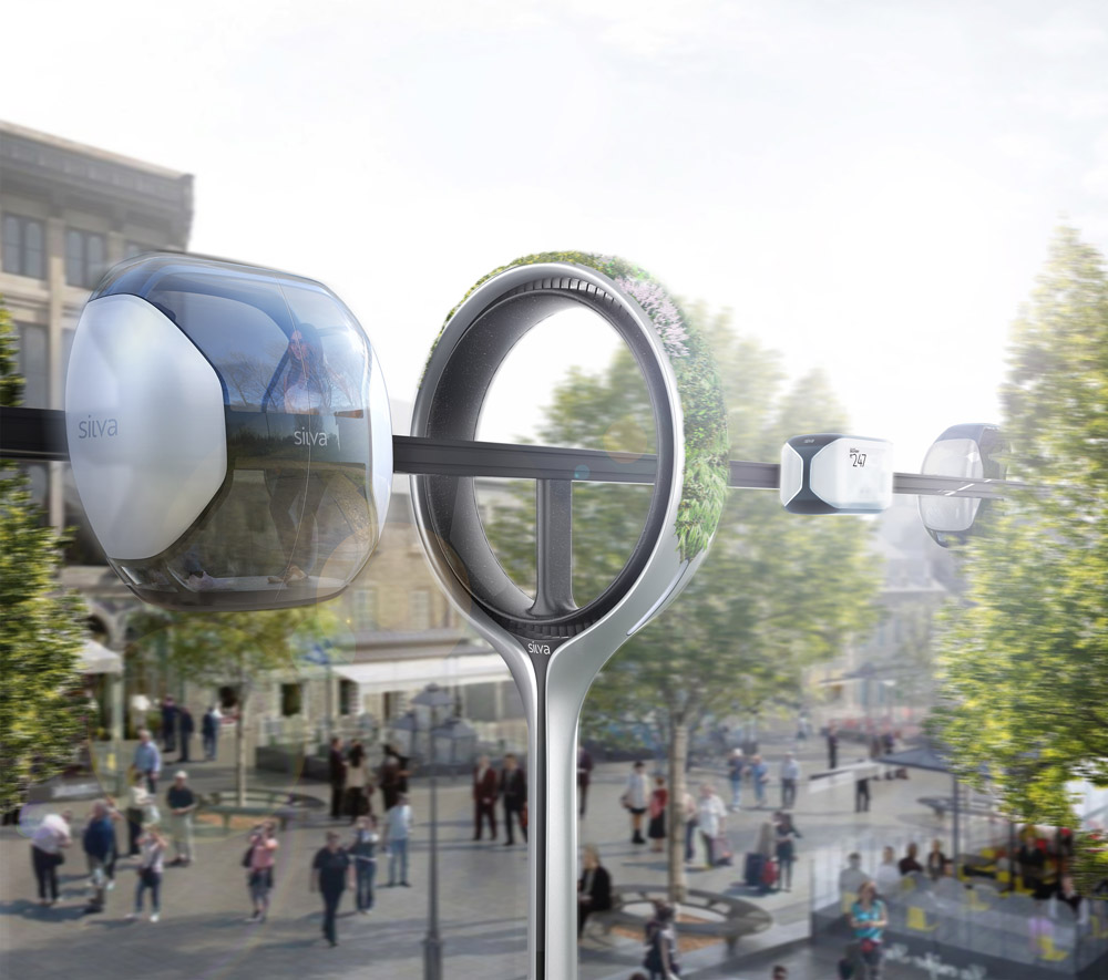  Simon Kafmann Presents SILVA, An Elevated Mobility Solution For Crowded Areas