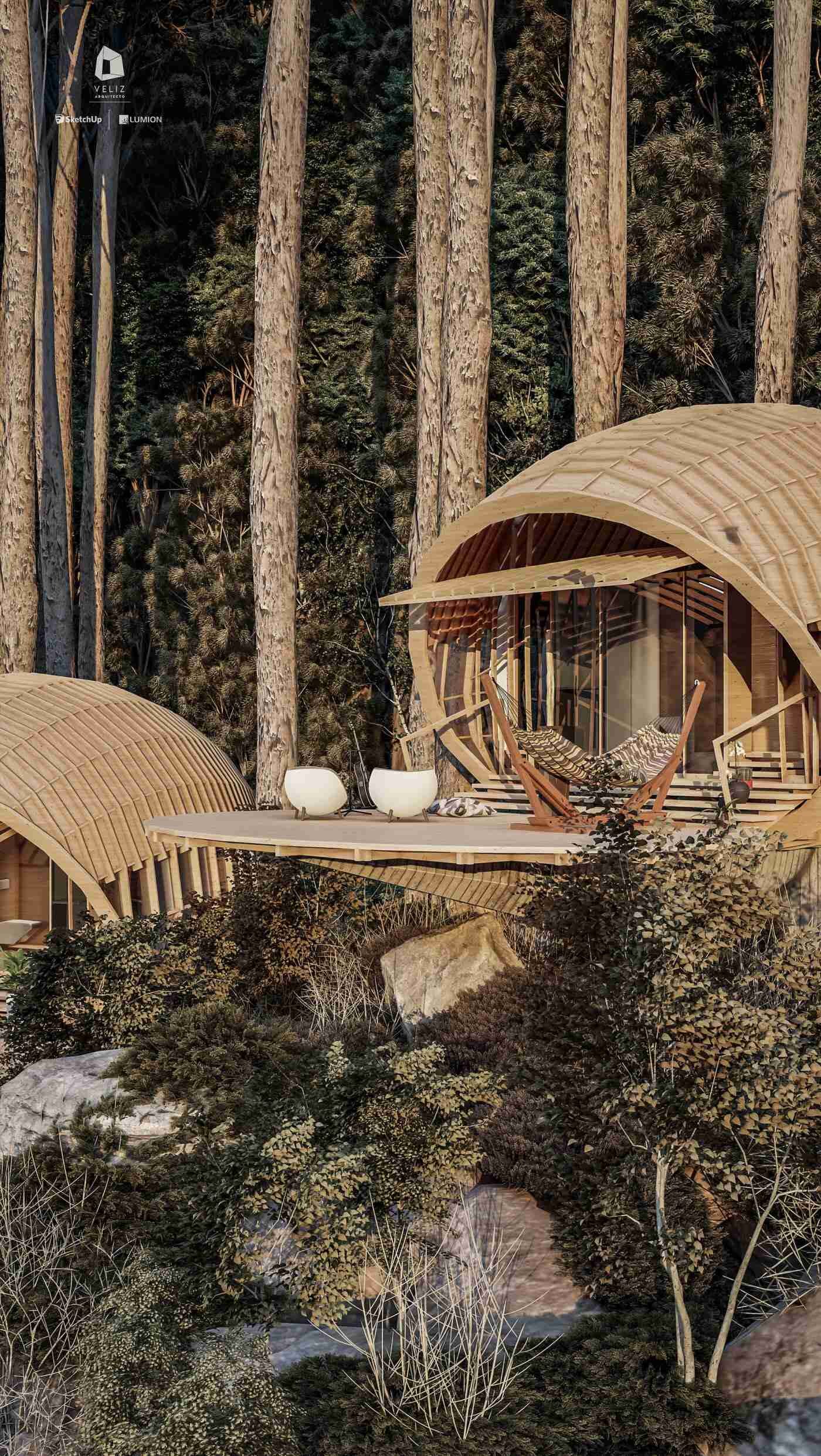 veliz arquitecto Visual Atelier 8 Cabins on the mountain 2.jpg