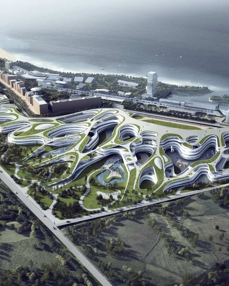 CAA Architects Waves Out The Future Design of CAFA Qingdao Campus