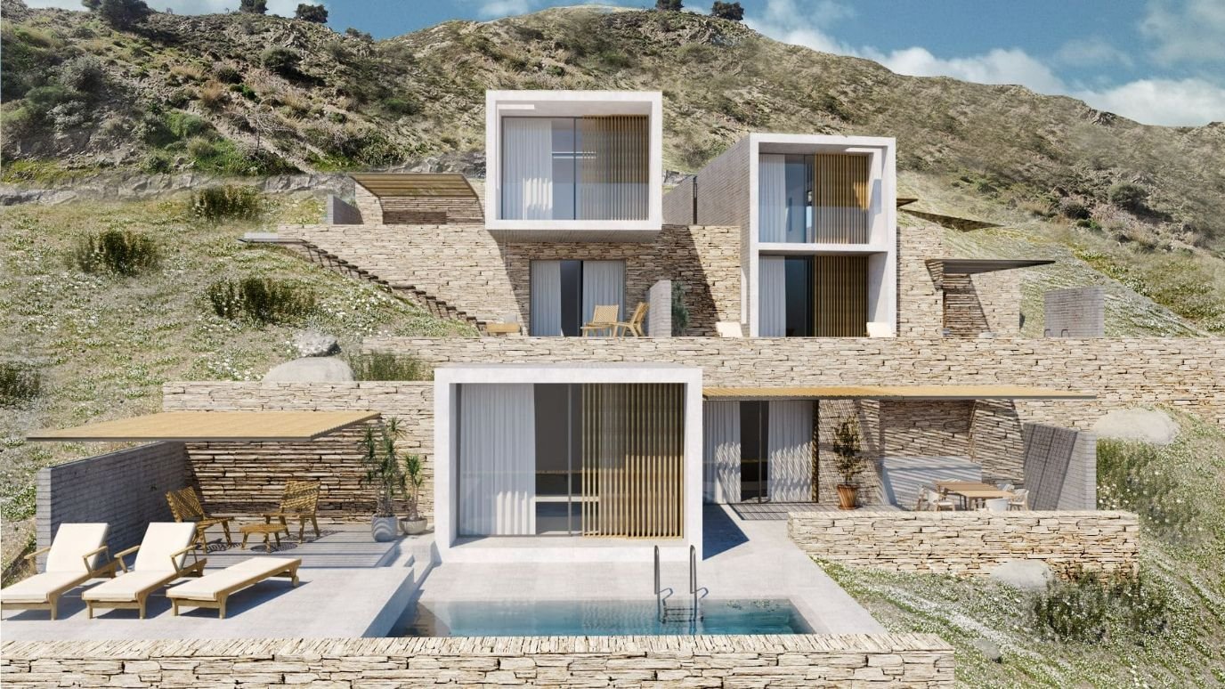 Ochyrón House Of Tzagkarakis+Associates Boasts Panoramic Views From The Cliff 