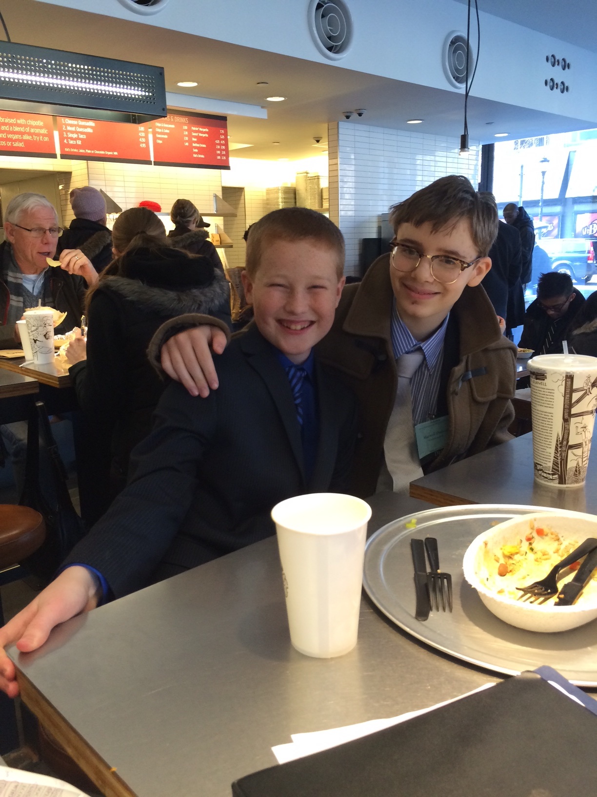 Lunch at Chipotle