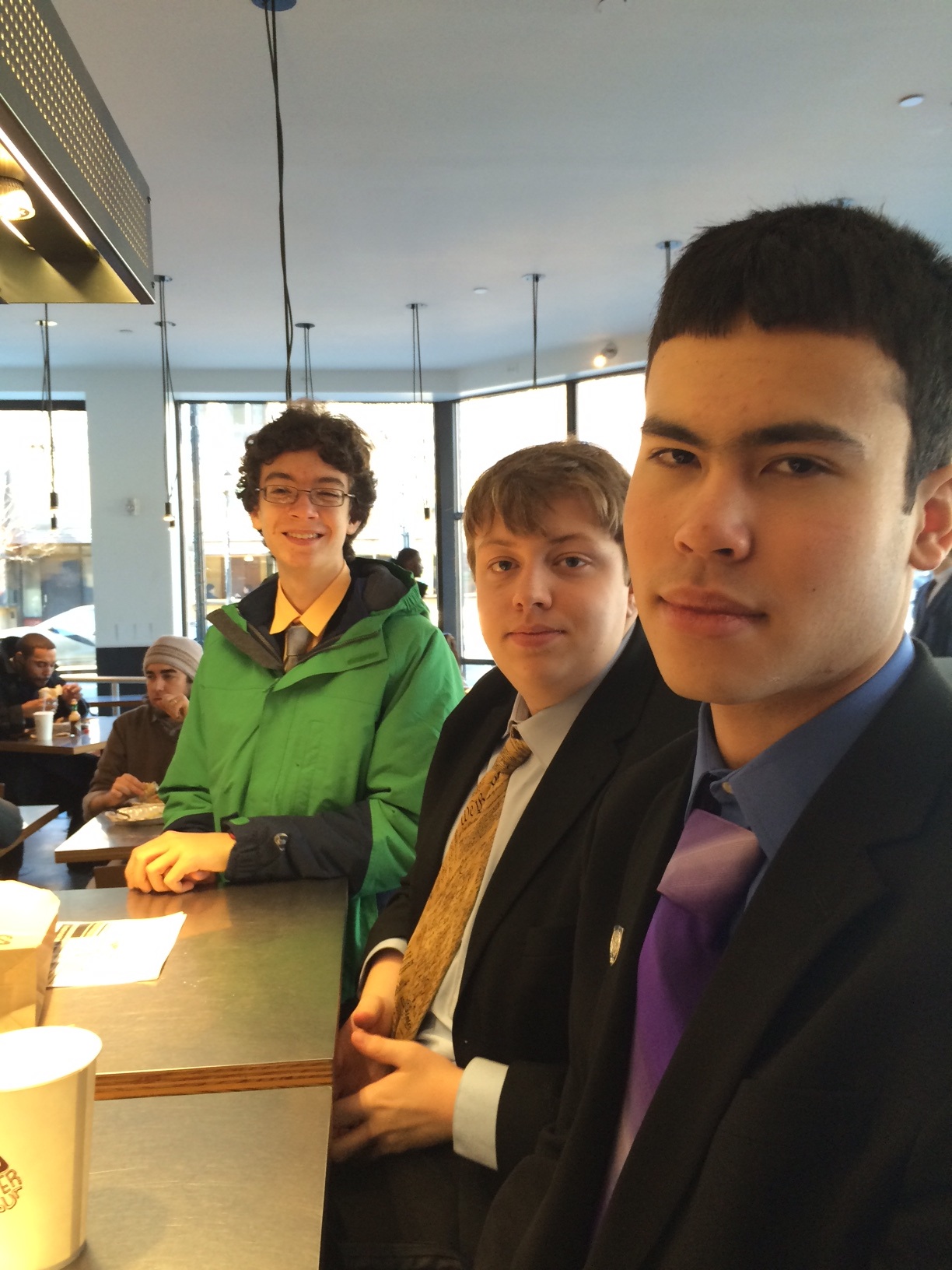 Having fun at Yale MUN