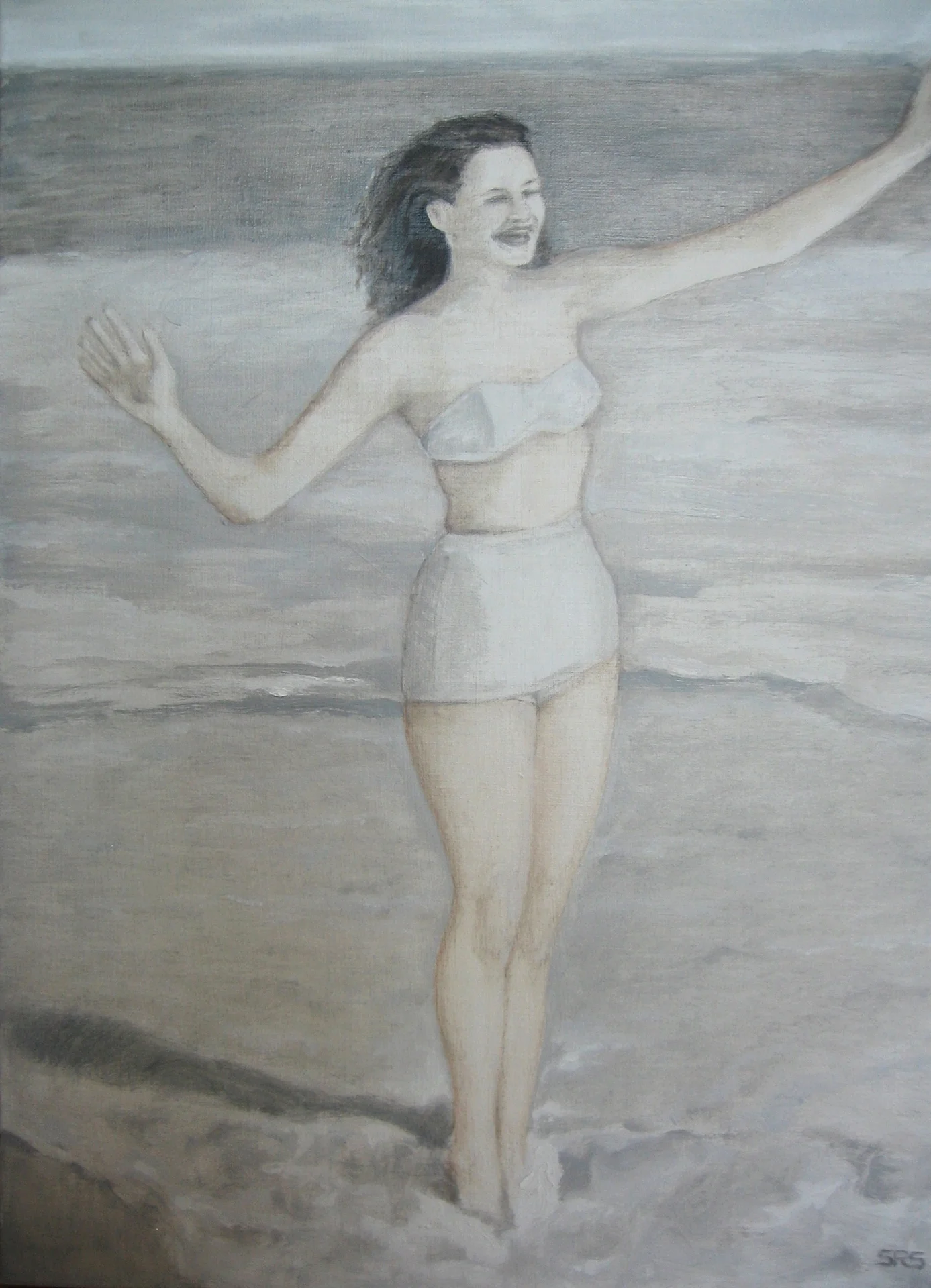 Lady at Water's Edge, 2015