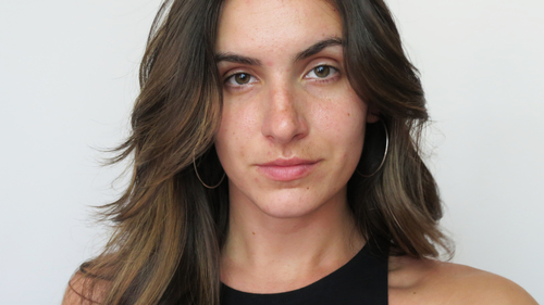Before the makeup.