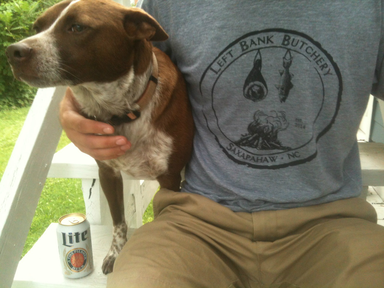 Our New Shirts! (cute puppy dogs and lousy beers sold separately)