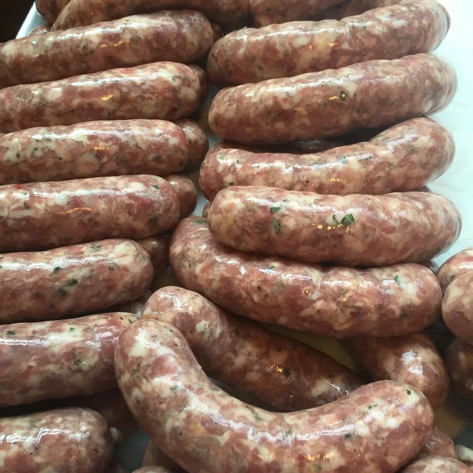 Check out our great selection of house made sausages!