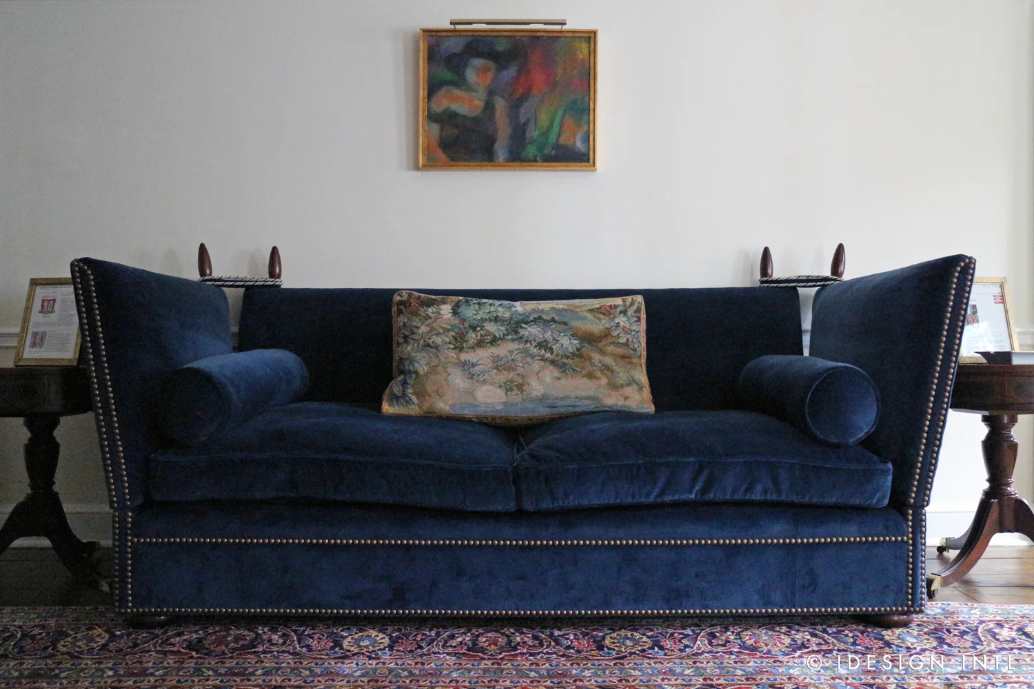 Knole Sofa Tie Backs Baci Living Room