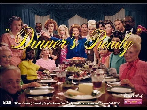 "Dinner's Ready" by Nadia Lee Cohen | GCDS x BARILLA