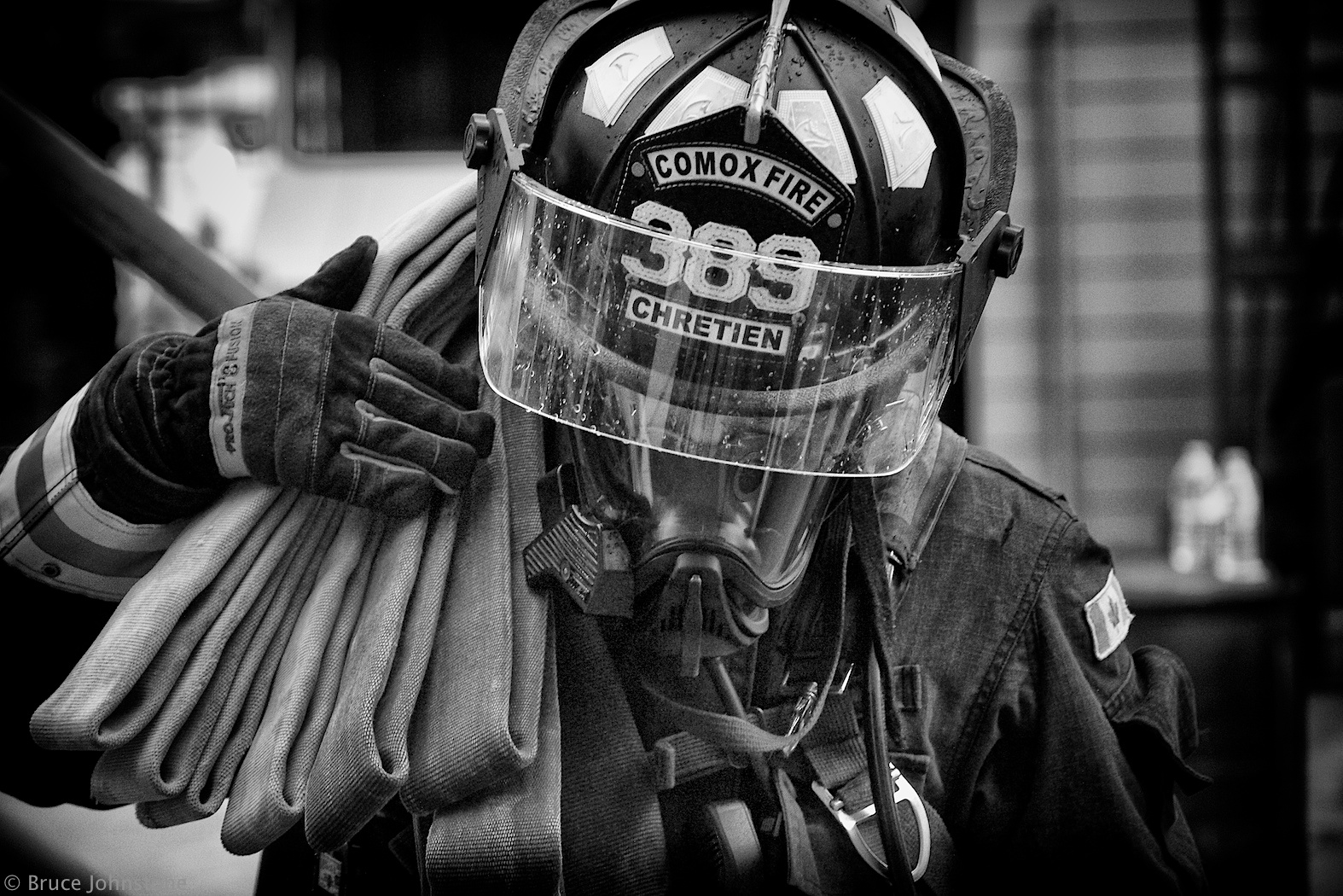 Training never stops at the Comox Fire Training Centre