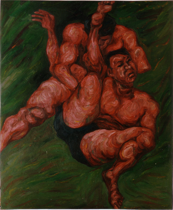 Competition,200x175cm,oiloncanvas,1995.gif