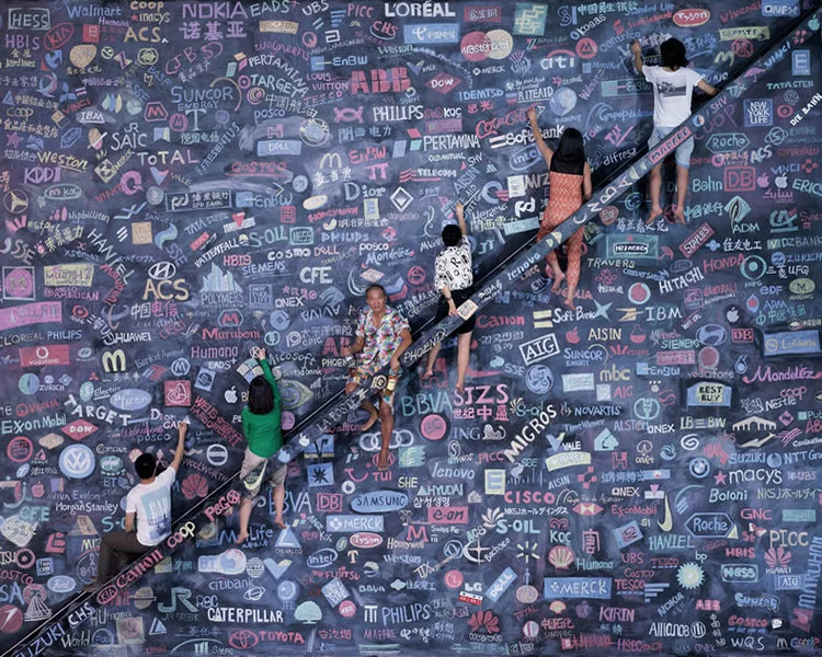 One World, 2014 (Taken from www.wangqingsong.com )
