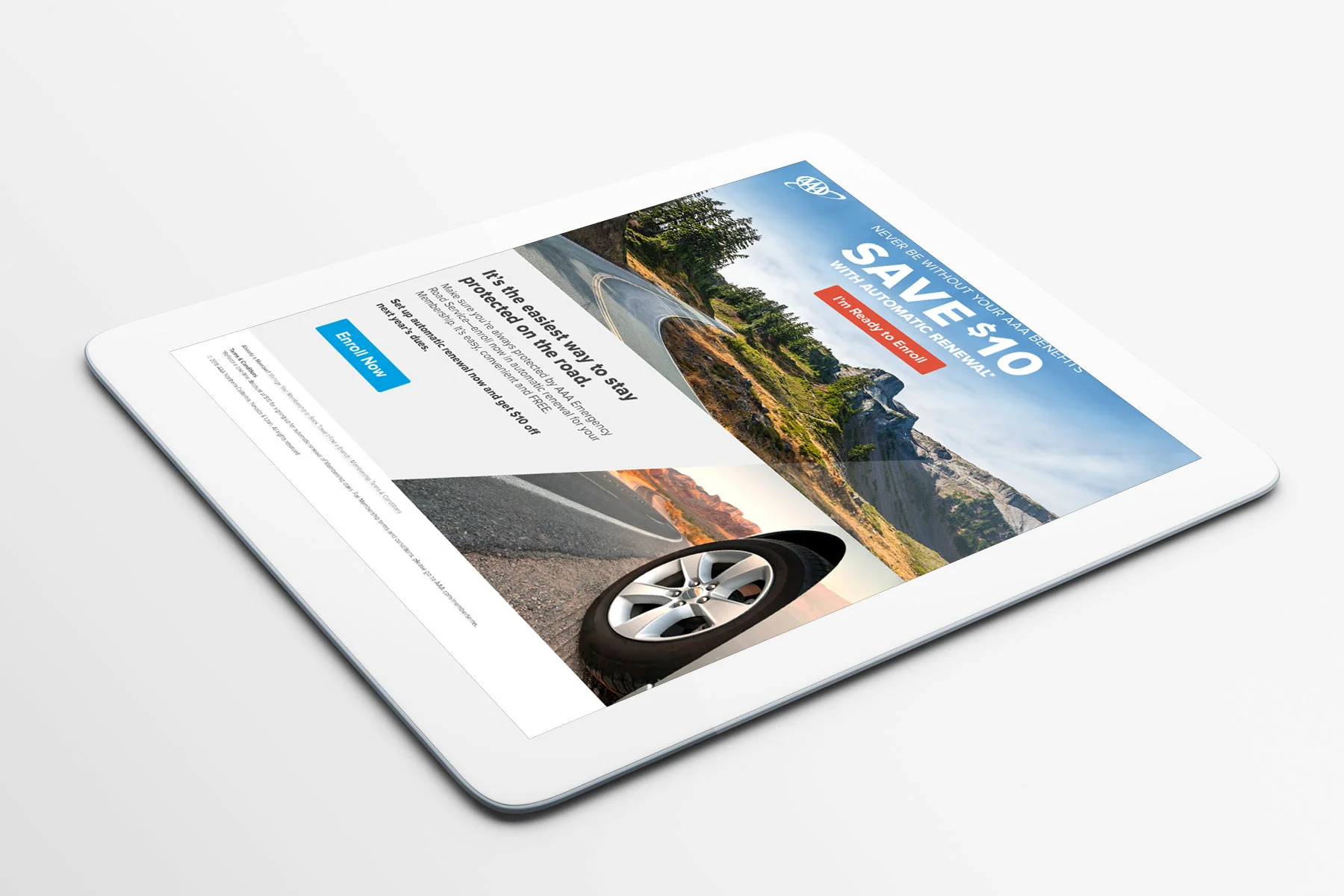 Marketing Landing Page template
