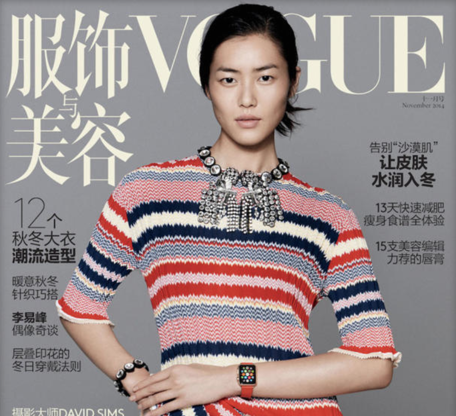 Apple Watch Makes A fashion Debut on the Cover of Vogue China