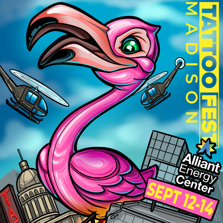 Madison Tattoo Fest in Madison, WI -- SEPT 12-14, 2025