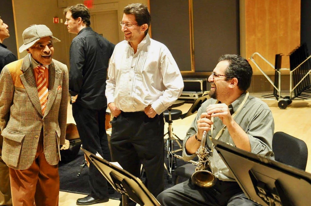 Paul Myers, Jon Hendricks, Neal Miner, Andy Farber at Jazz at Lincoln Center