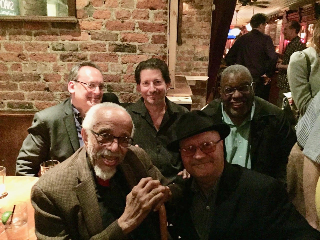 Barry Harris, Michael Weiss, Phil Bingham, Richie Vitale at the 11th Street Bar in NYC