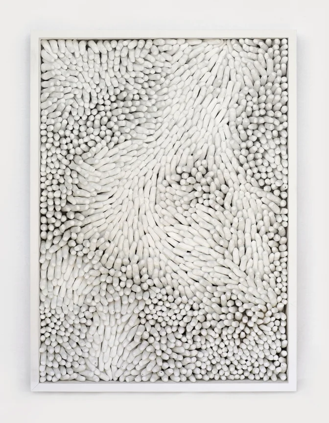 Finger Casts - Plaster bandages on wood - 32 in x 43 in - 80 cm x 110 cm -2019