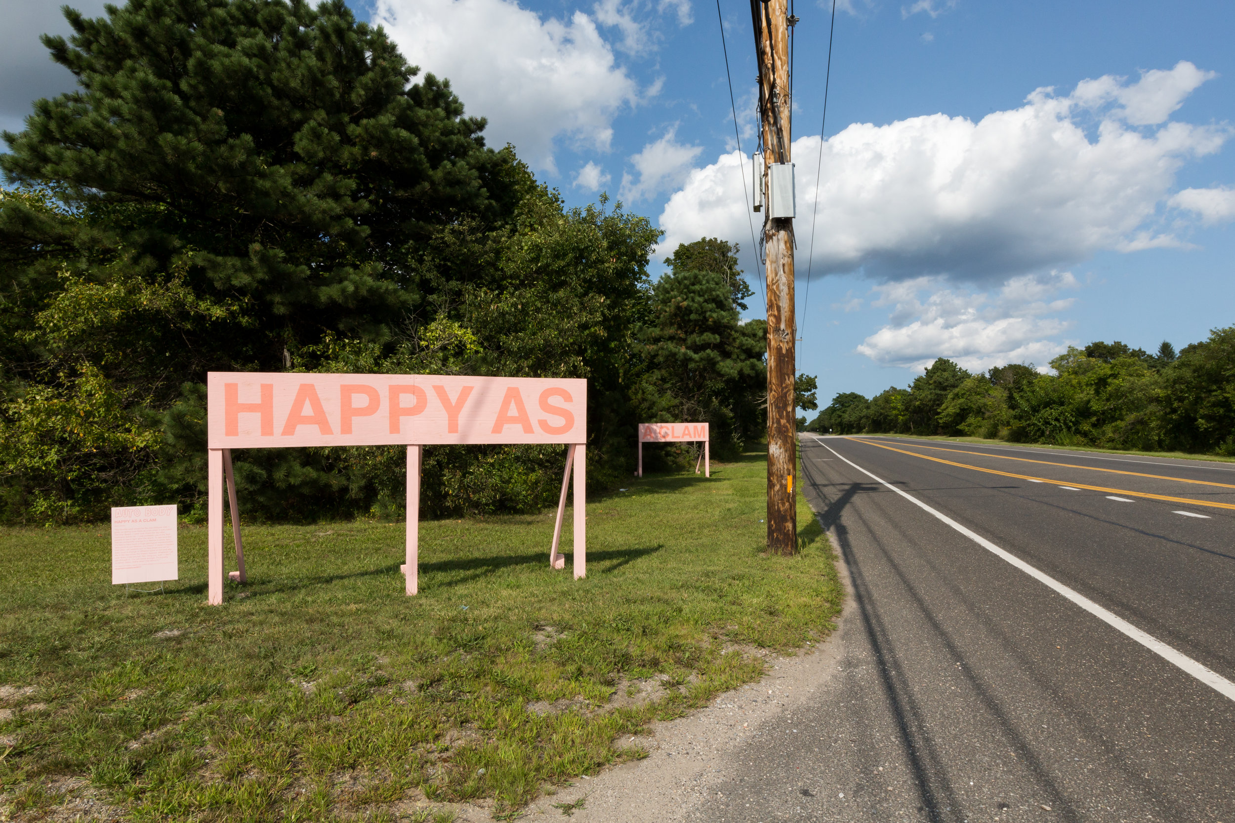   Happy as a Clam,  2017, Auto Body. &nbsp;  Photo byJenny Gorman 