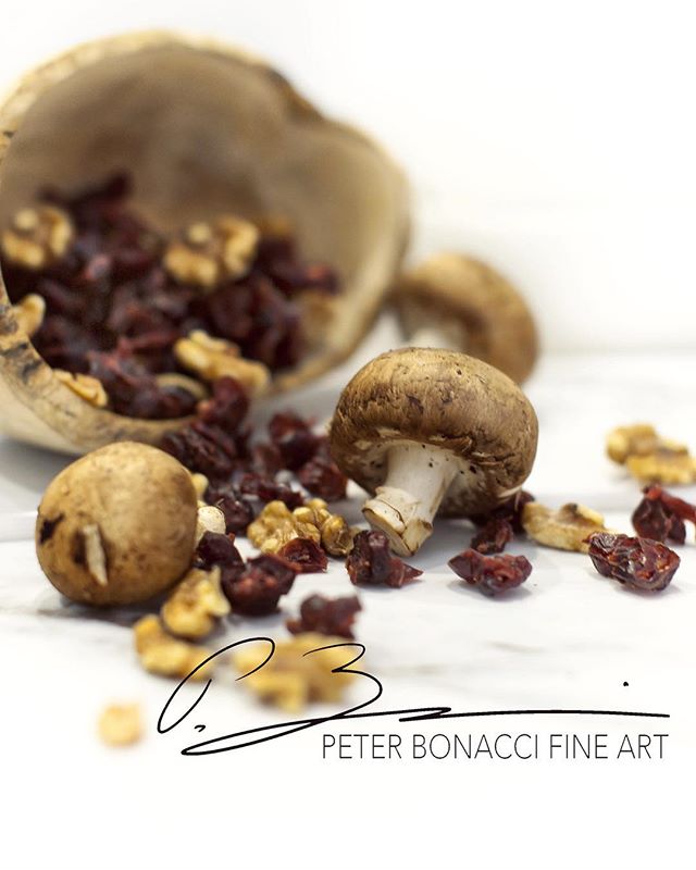 A little prop shot from yesterday&rsquo;s shoot. Mushrooms and cranberries. For a vegan stuffing burger. .
.
.
.
.
.
.
.
.
#peterbonaccifineart #peterbonaccifoodphotography #food #foodphotography #photography #mushrooms #cranberries #canon #canonphot